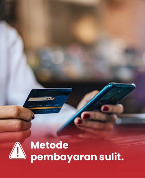 Melakukan proses pembayaran